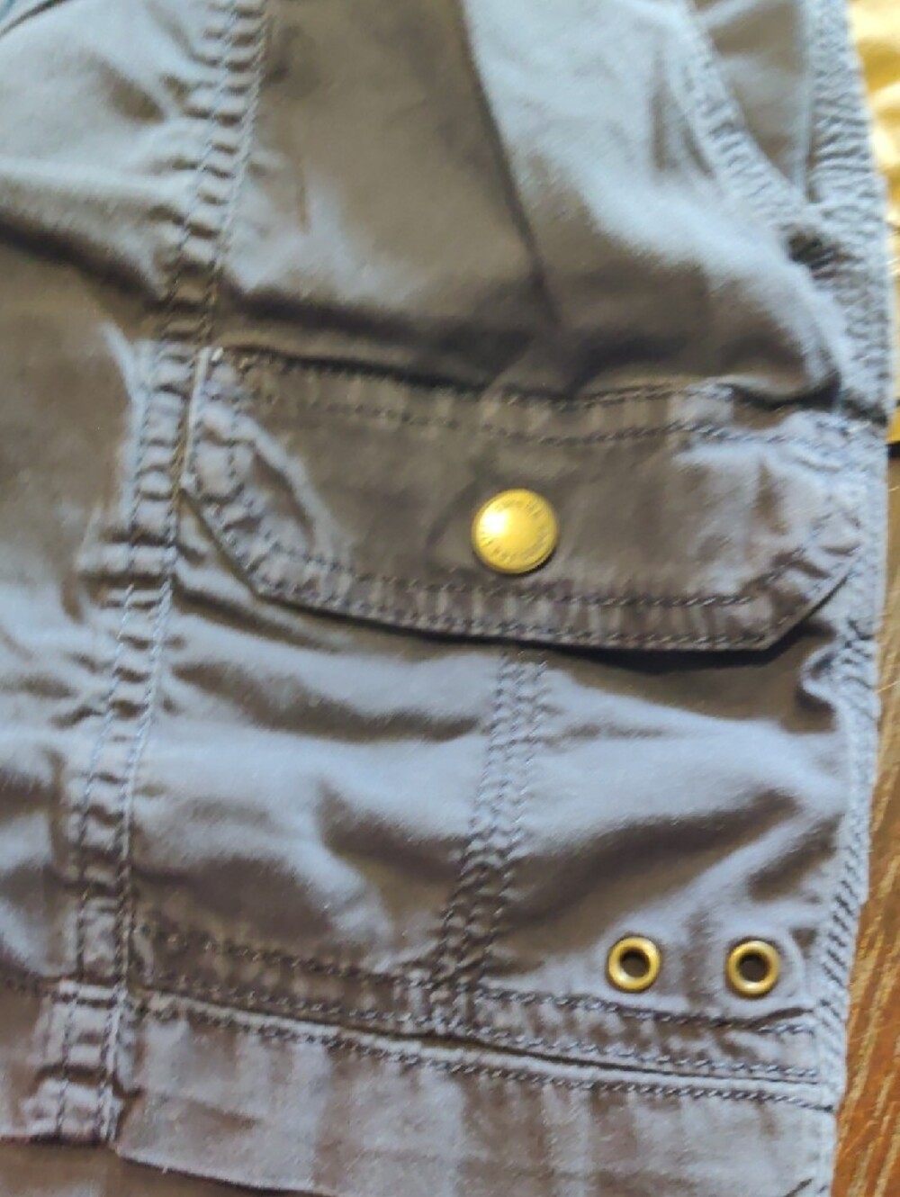 Lot Of 4 Sonoma Cargo Drawstring Shorts - Navy, Olive, Black, Tan - Picture 9 of 9
